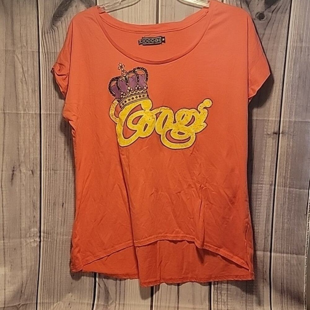 Coogi cuffed sleeve tee 3X